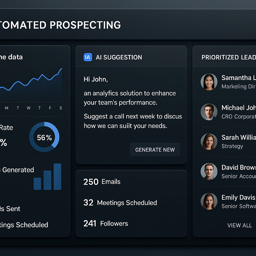 Prospection automatisée : Révolution Commerciale avec l'IA