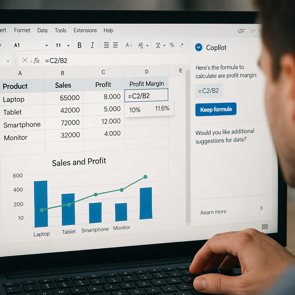 Copilot : Révolution IA dans les tableurs