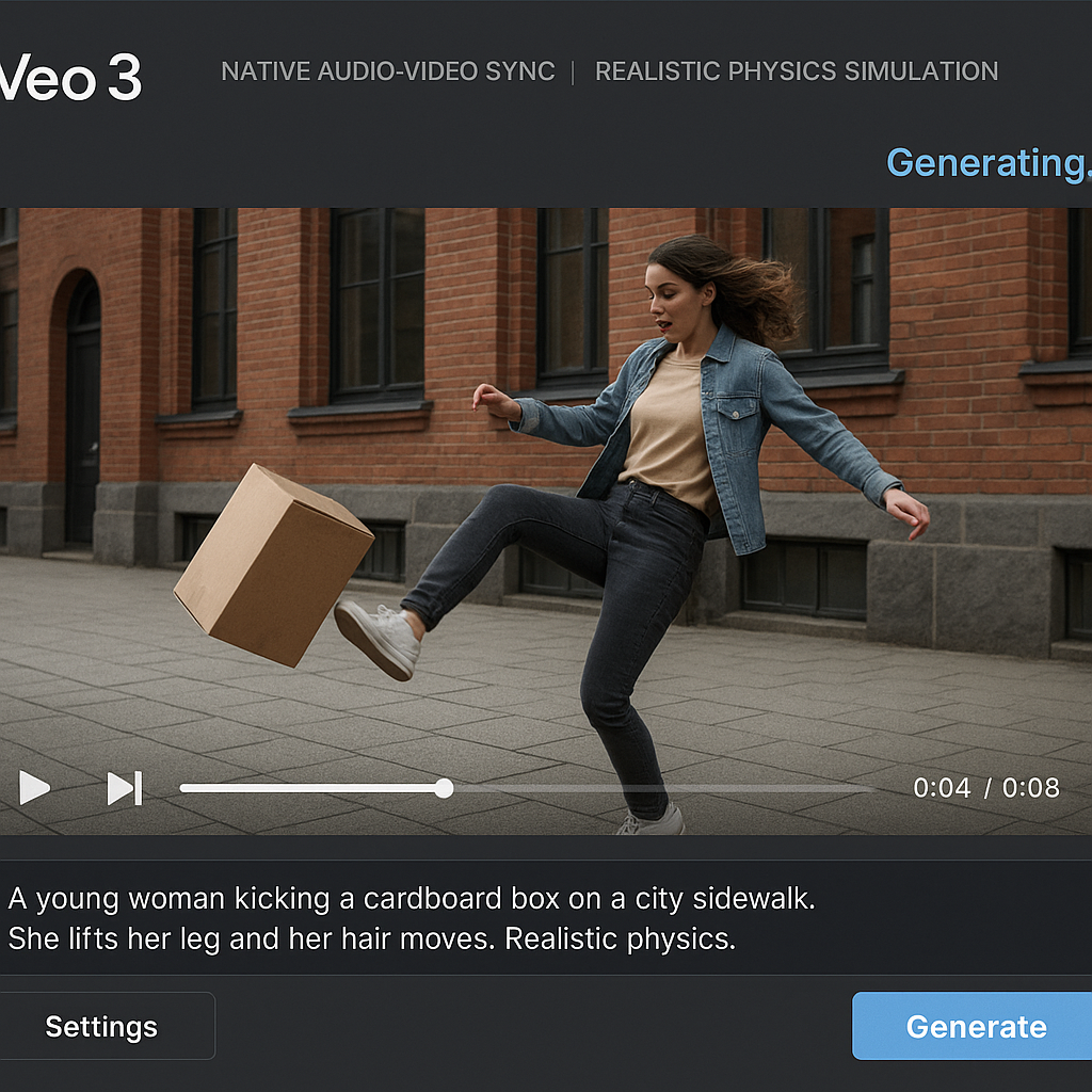 Veo 3 par Google DeepMind : Révolution Vidéo en IA
