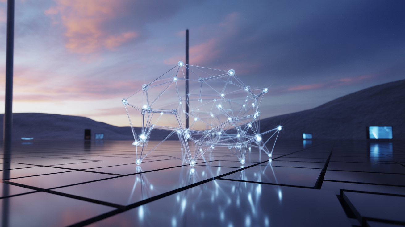 Réseau de nœuds interconnectés illustrant l'automatisation révolutionnaire de N8N.